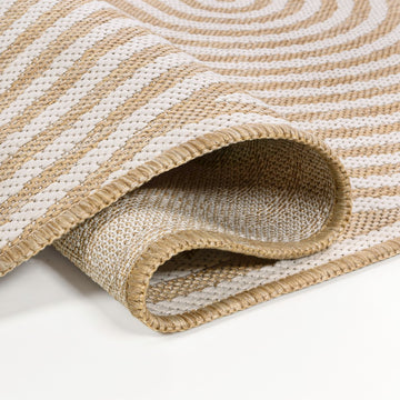 Margot Modern Geometric Arch Stripe Area Rug